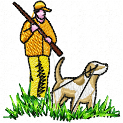 Hunter Embroidery Design 8 Hunter Embroidery Design 8